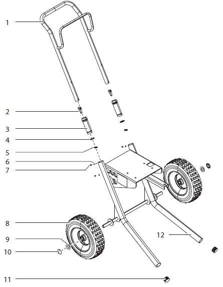 Advantage GPX 85 Cart Assembly Parts